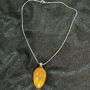 Resin Cross necklace